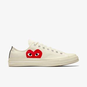 Converse x Comme des Garçons PLAY Chuck 70 Low Top
